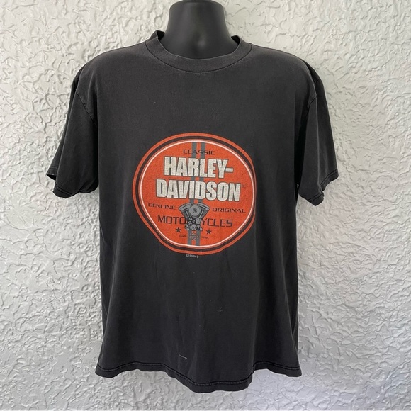 Harley-Davison Vintage 1998 Graphic T-Shirt Large - Picture 2 of 11